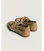 Posa Boat Loafer Fringe Suede Tan