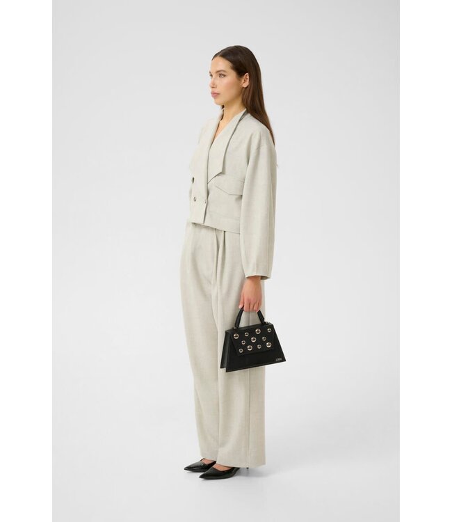 Gestuz Zwiana Pants Offwhite Melange