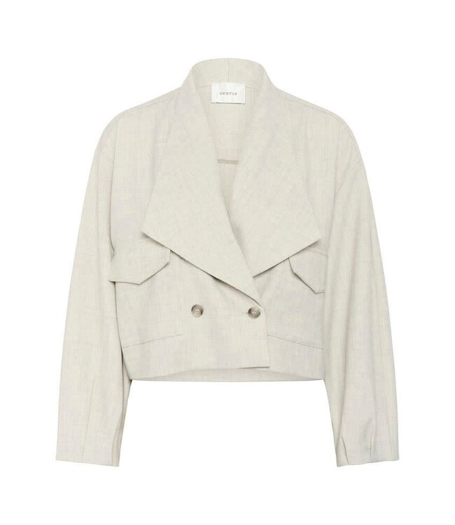 Gestuz Zwiana Shirt Offwhite Melange