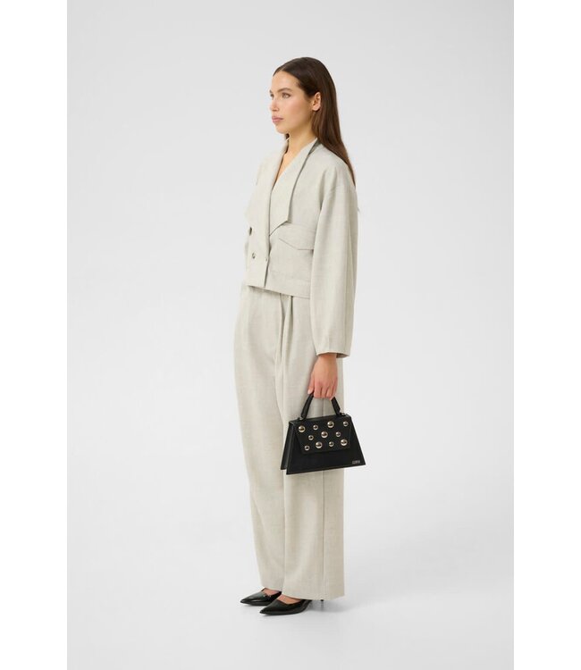 Gestuz Zwiana Shirt Offwhite Melange