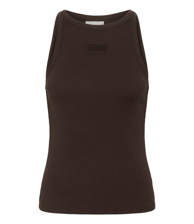 Gestuz Drew Rhinestone Logo Tank Mole
