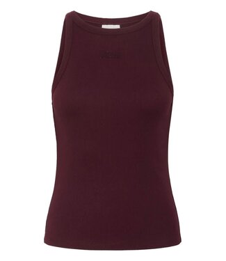 Gestuz Drew Rhinestone Logo Tank Aronia