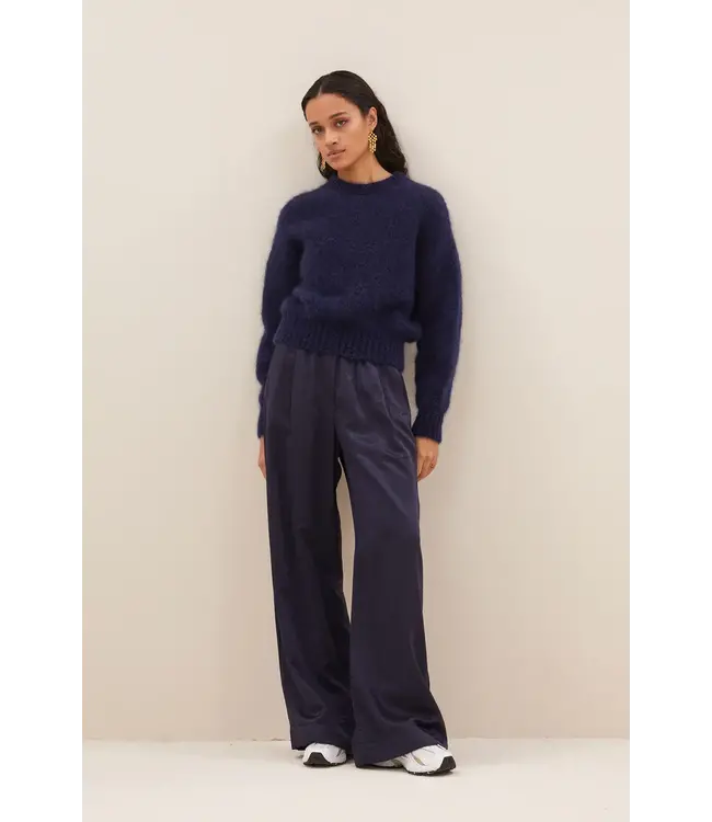 By Bar Benji Metallic Pants Midnight