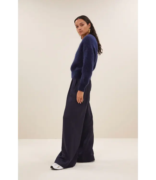 By Bar Benji Metallic Pants Midnight