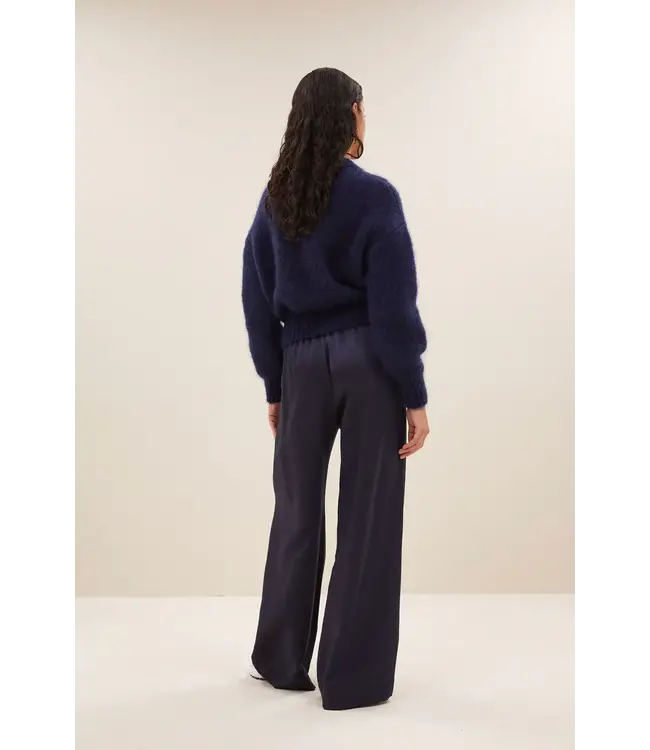 By Bar Benji Metallic Pants Midnight