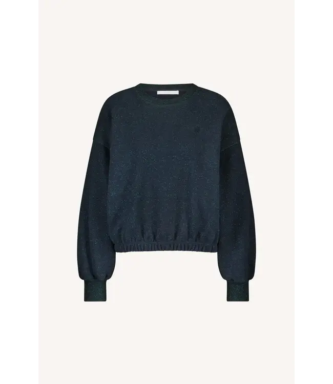 By Bar Bodil Sparkle Sweater Midnight
