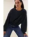 By Bar Bodil Sparkle Sweater Midnight