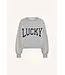 By Bar Bibi Patchwork Sweater Grey Melange