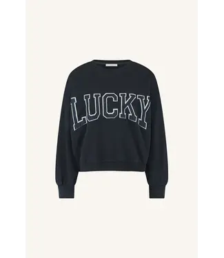 By Bar Bibi Patchwork Sweater Midnight