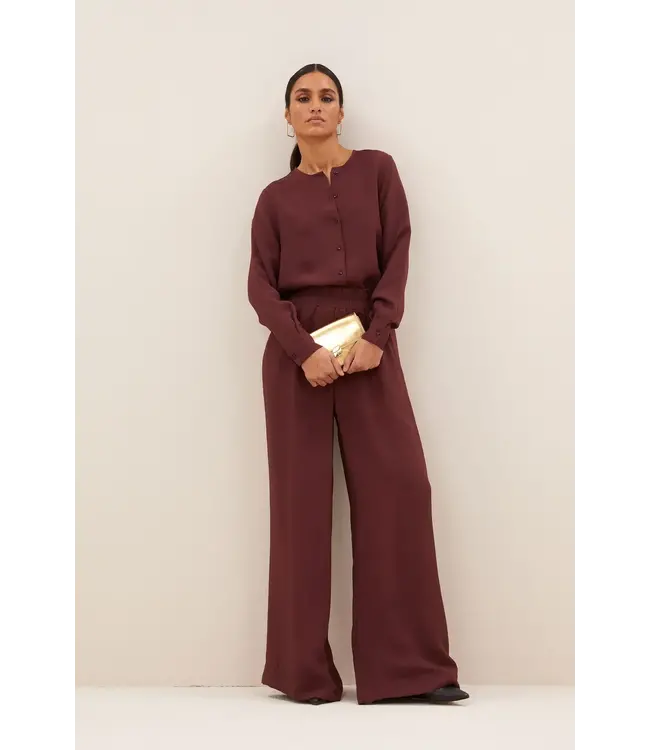 By Bar Benji Satin Pants Pecan