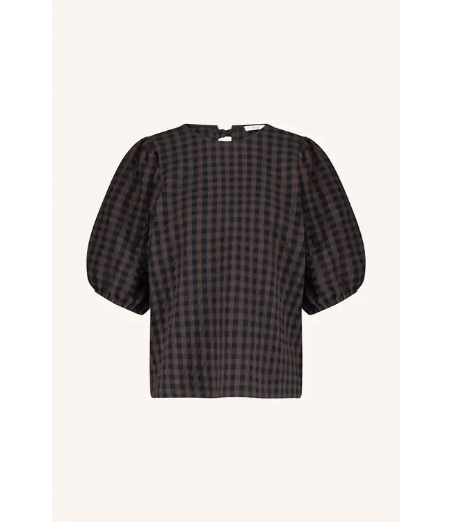 By Bar Jet Blouse Litte Check