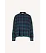 By Bar Jada Blouse Bottle Green Check