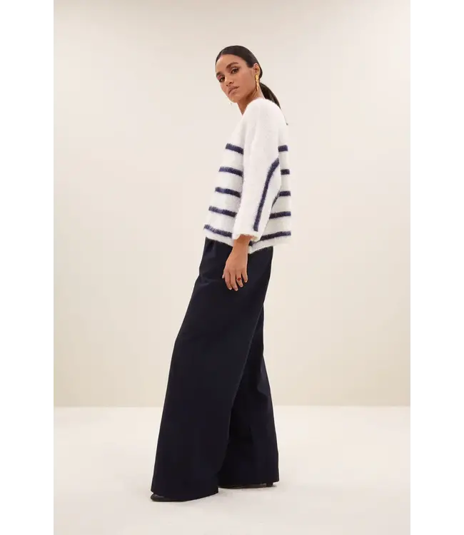 By Bar Fleur Marine Stripe Pullover