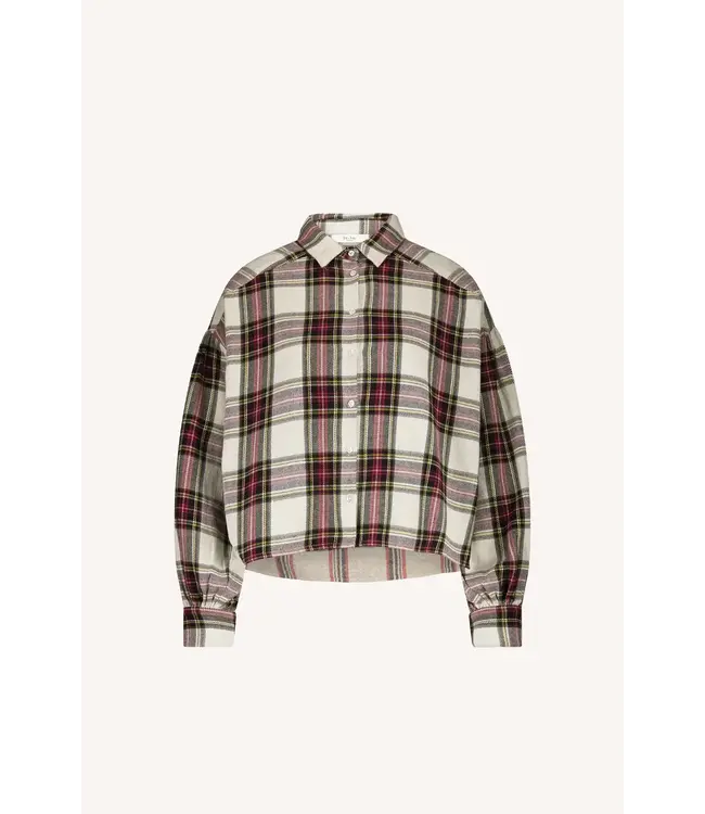 By Bar Sarah Short Blouse Tartan Check