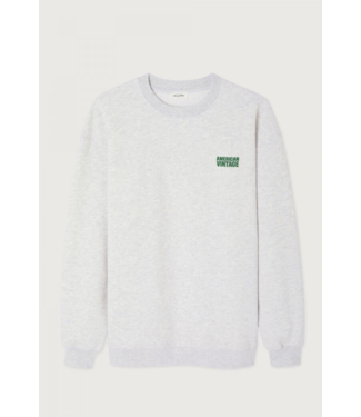 American Vintage Mbaptown Sweat Gris Chine