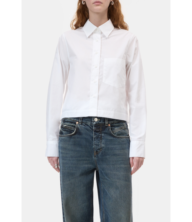 Closed Cropped classic shirt 200