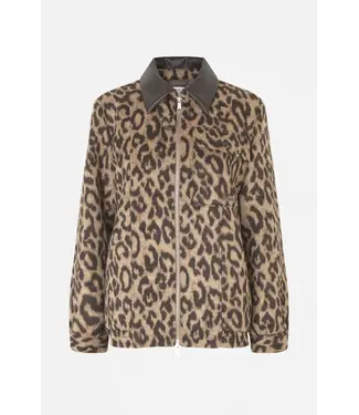Baum und Pferdgarten Beline Jacket Wool Camel Leopard