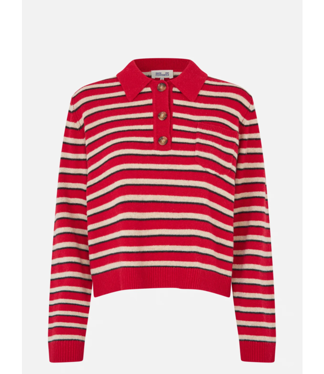 Baum und Pferdgarten Cori Sweater Crimson Red Stripe