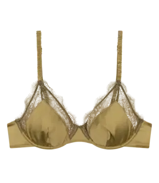 Love Stories Lovely Delicate Wire Bra Green