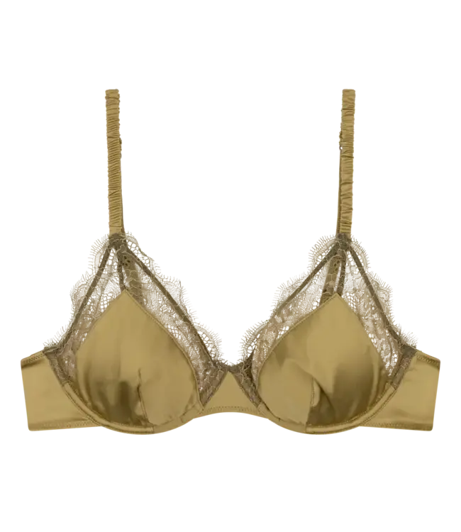 Love Stories Lovely Delicate Wire Bra Green