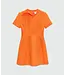 MSGM Abito Dress Electric Orange