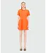 MSGM Abito Dress Electric Orange