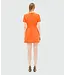 MSGM Abito Dress Electric Orange