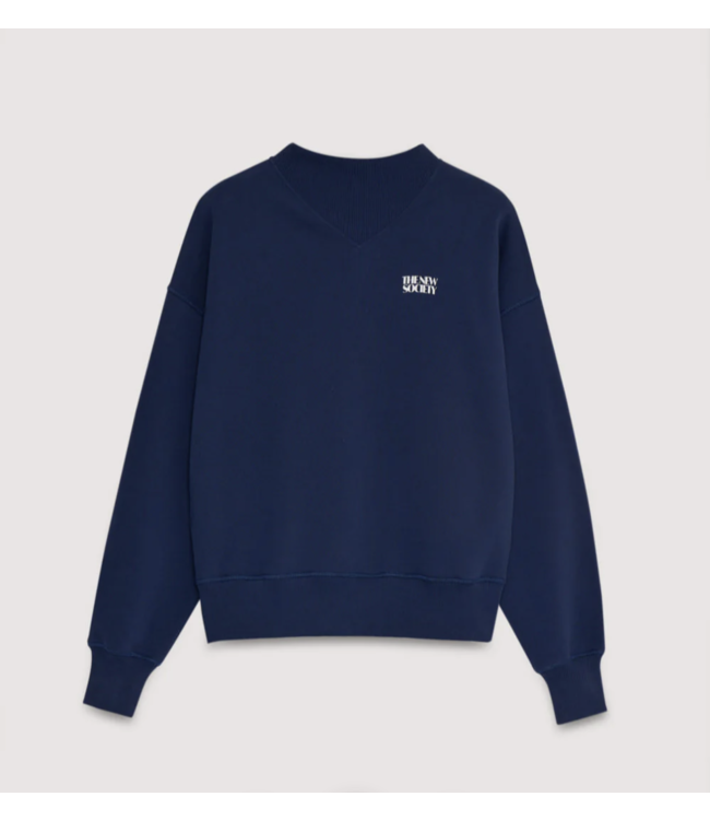 The New Society Lola Sweatshirt Infinite Navy