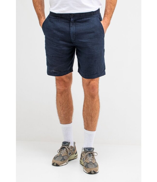 Butcher of Blue Loner Linen Short Alaska Blue