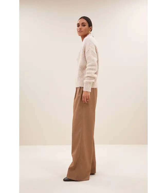 By Bar Perle Pullover Chalk