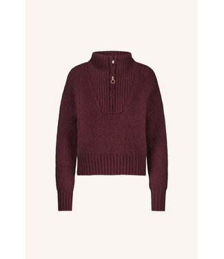By Bar Boxy Beau Pullover Wine