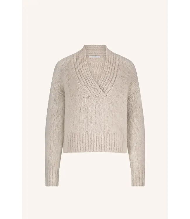 By Bar Perle Pullover Chalk