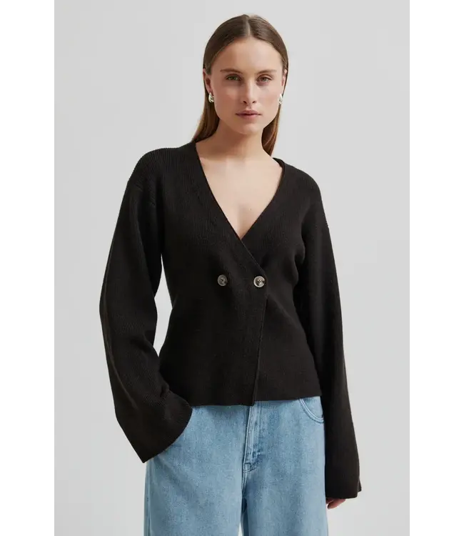Second Female Vigga Knit Cardigan Teak