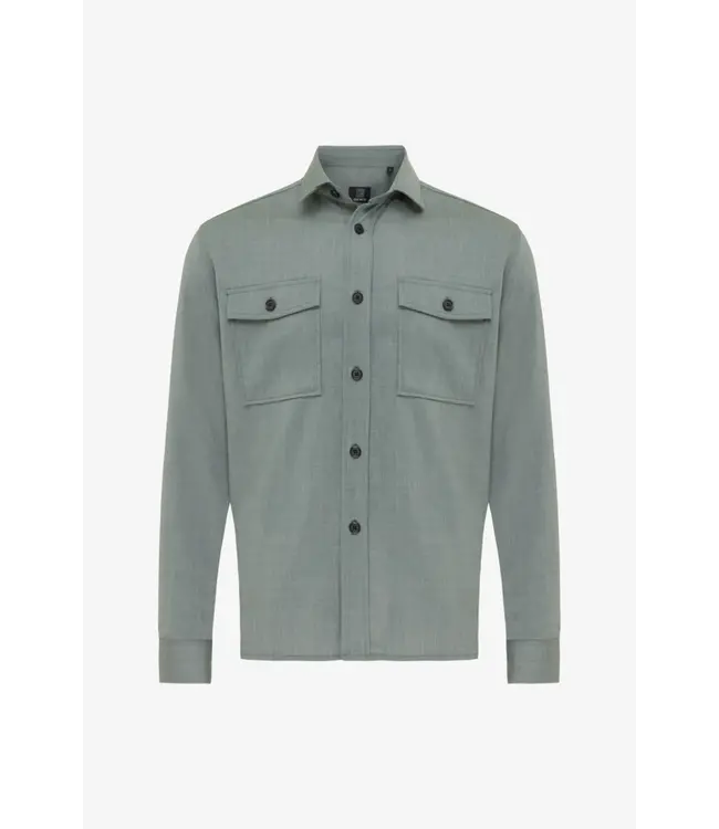 Genti Midtown Overshirt 177 Green