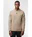 Genti Polo Longsleeve Knit 042 Brown