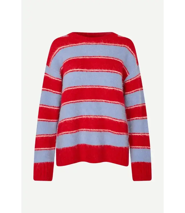Samsøe Samsøe Sajeanne Sweater Haute Red Stripe