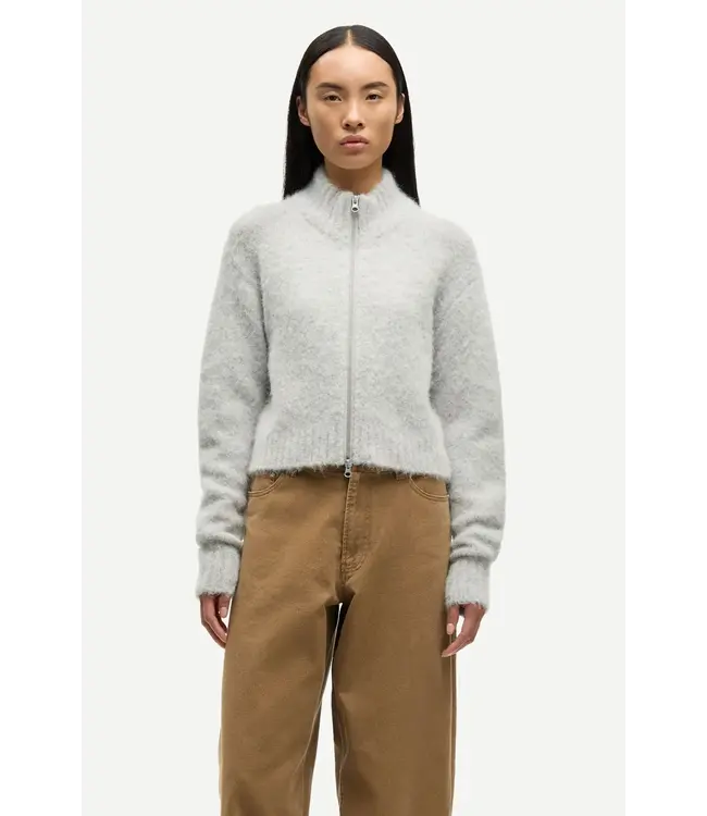 Samsøe Samsøe Sajeanne Cardigan Light Grey Melange