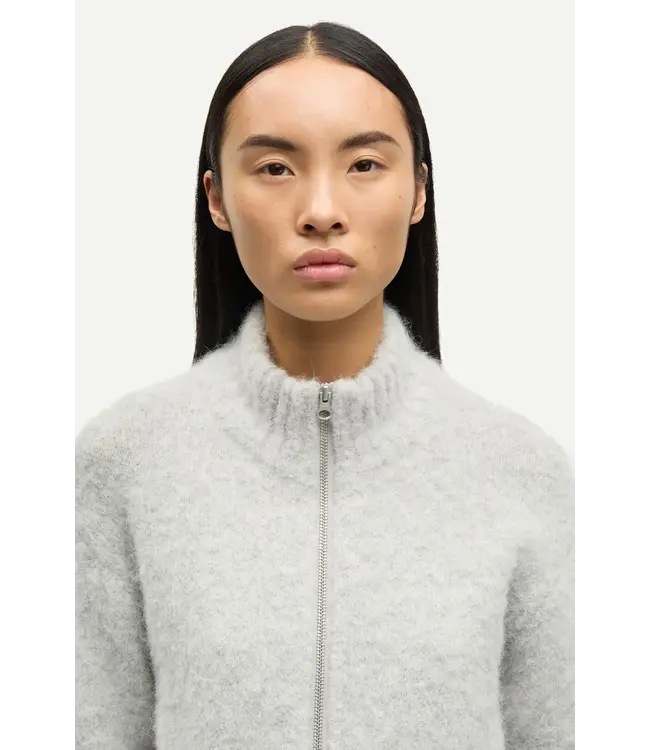 Samsøe Samsøe Sajeanne Cardigan Light Grey Melange