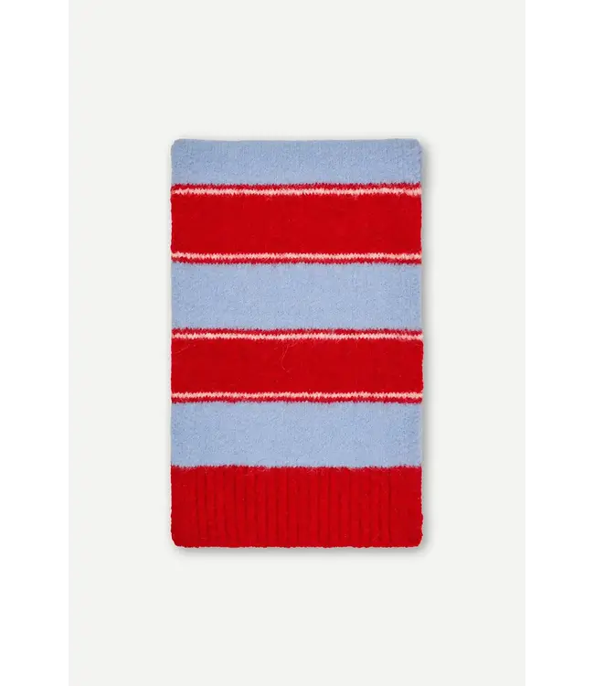 Samsøe Samsøe Sajeanne Scarf Haute Red Stripe
