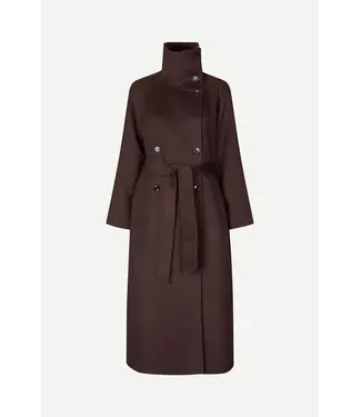Samsøe Samsøe Sahanne Coat Black Coffee