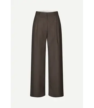 Samsøe Samsøe Saagneta Trousers Black Coffee