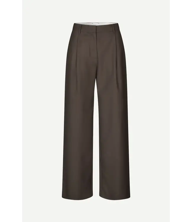 Samsøe Samsøe Saagneta Trousers Black Coffee