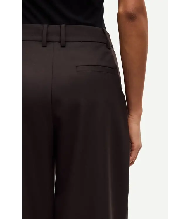 Samsøe Samsøe Saagneta Trousers Black Coffee
