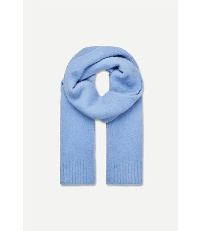 Samsøe Samsøe Sajeanne Scarf Della Robbia Blue