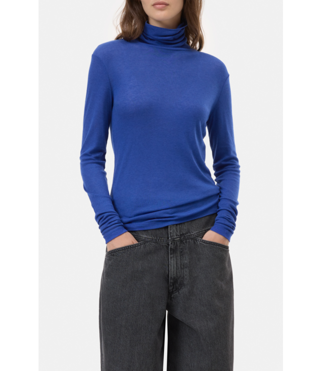 Closed Turtle Neck Galaxy Blue