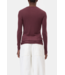 Closed T-shirt Longsleeve Dark Raising Red