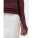 Closed T-shirt Longsleeve Dark Raising Red