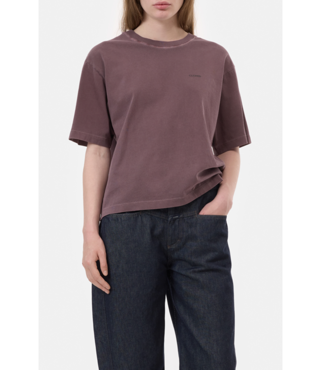 Closed Relaxed T-shirt Dark Raising Red