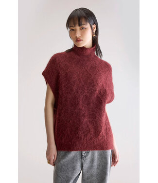 Bellerose darti knitwear wine