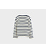 Bellerose fonsy relaxed t-shirt longsleeve stripe